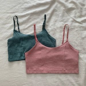 Aerie Ribbed Bralettes
